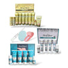 Bundle of Porfessional Gold Facial Kit, Laser Whitening Facial Kit and Meni Pedi Kit
