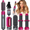 Hair-Dryer-Brush-Set-5-in-1-Hot-Air-Brush-Negative-Ionic-Hair-Styling-Tools-Gray/16716071512